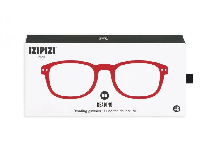 Reading Glasses #B Red Crystal