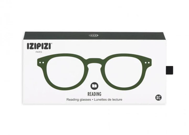 Reading Glasses #C Green Crystal