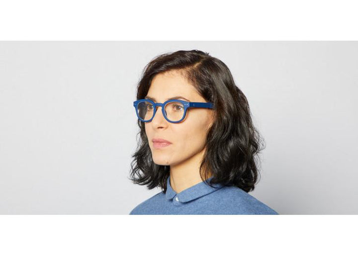 Reading Glasses #C Navy Blue