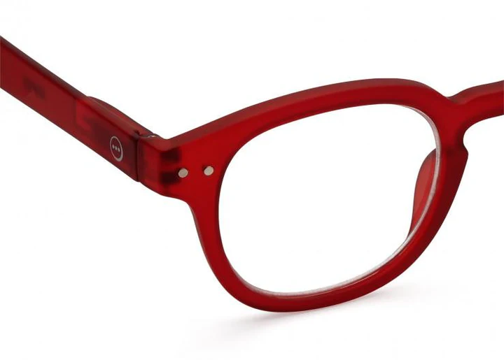 Reading Glasses #C Red Crystal