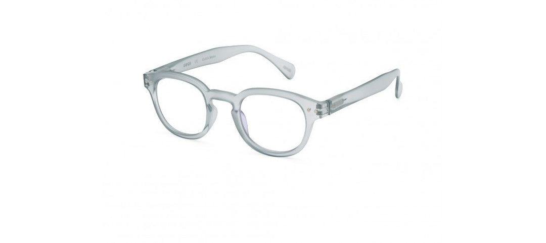 Screen Glasses #C Frosted Blue