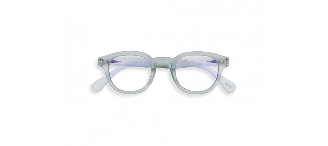 Screen Glasses #C Frosted Blue