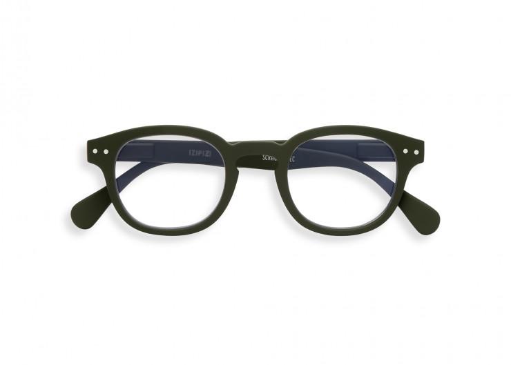 Screen Glasses #C Kaki Green