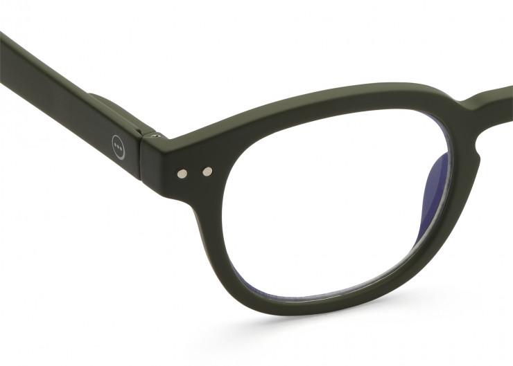 Screen Glasses #C Kaki Green