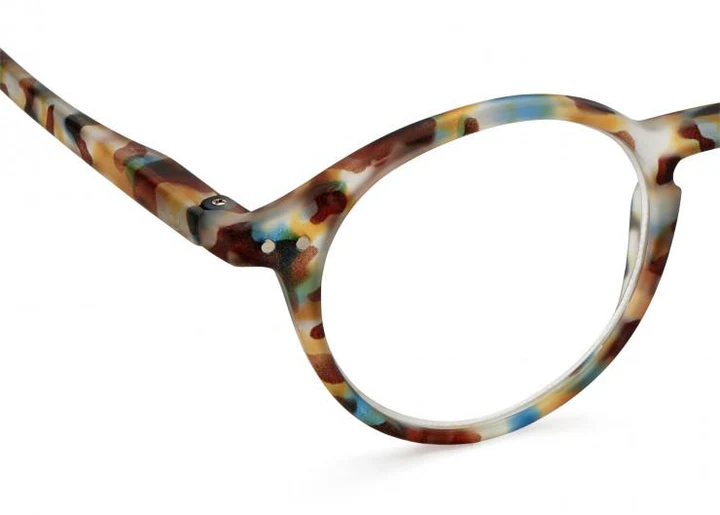 Reading Glasses #D Blue Tortoise