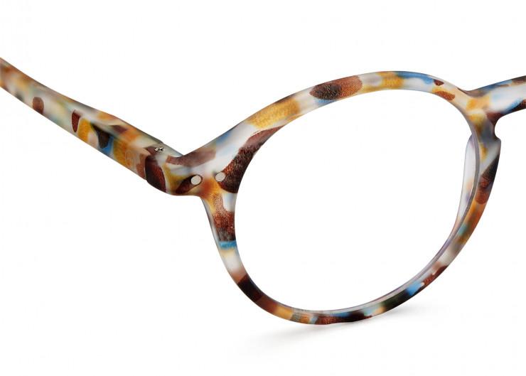 Screen Glasses #D Blue Tortoise