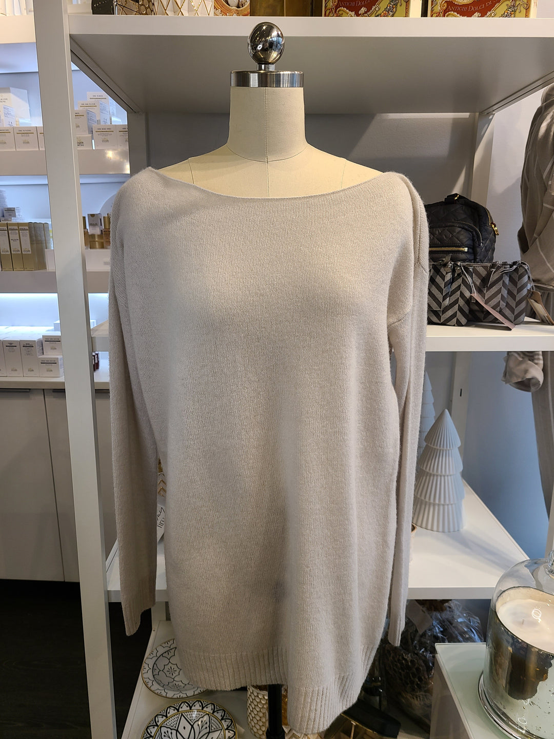 Dagmar Cashmere Sweater - Oyster