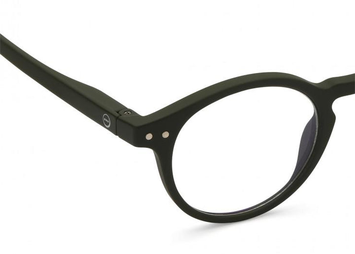 Screen Glasses #H Kaki Green