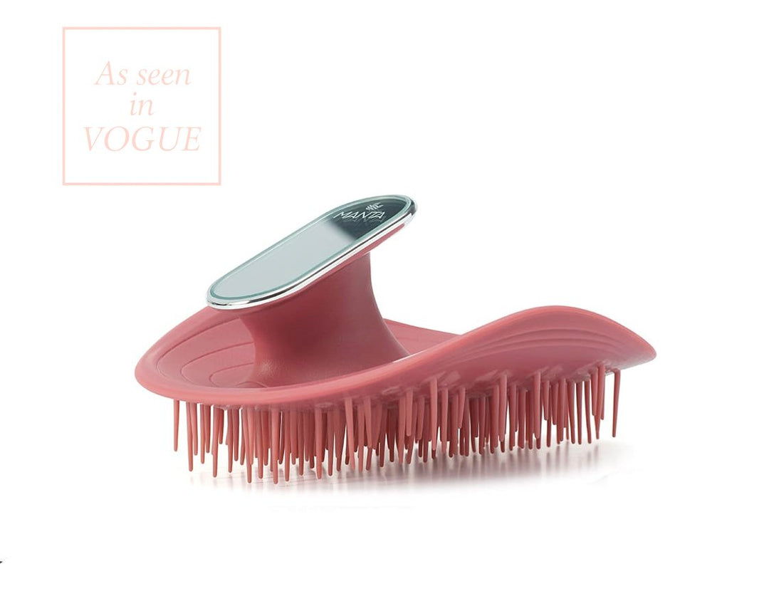 Manta Hair Brush - Cassis Mirrored