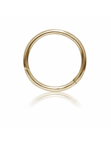 9.5mm Plain Ring in Yellow Gold