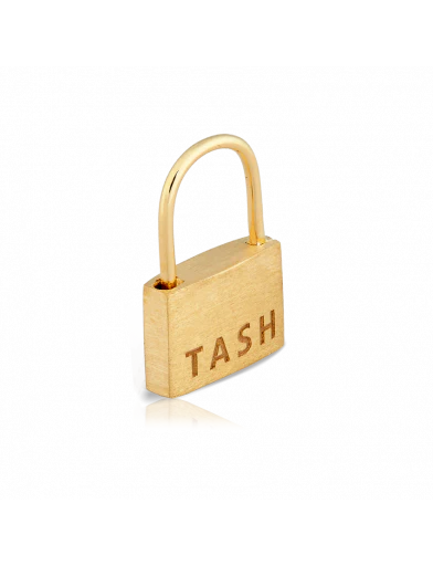 6.5mm Padlock Clicker in Yellow Gold