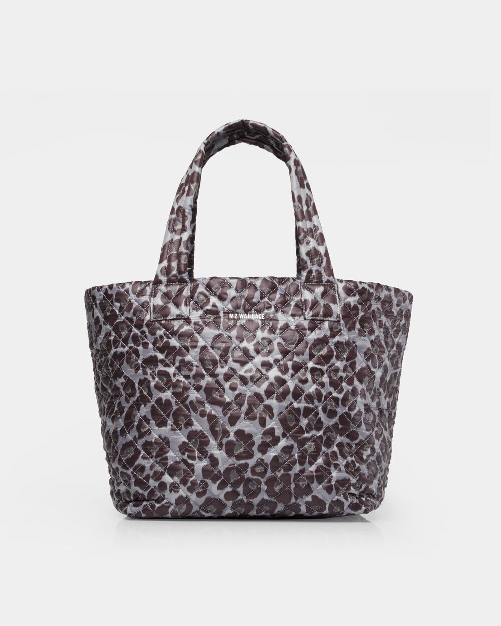 Medium Metro Tote in Magnet Leopard