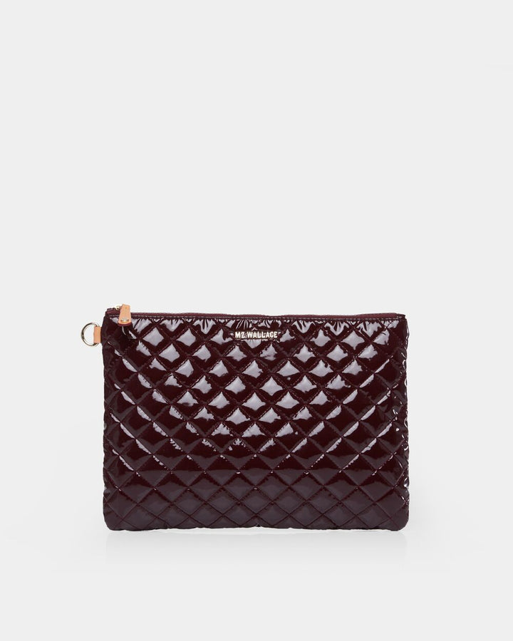 Metro Pouch in Port Lacquer