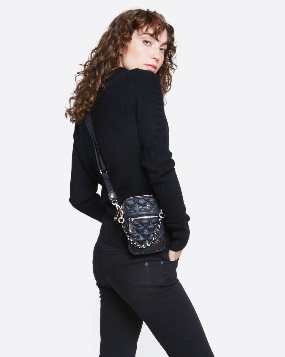 Micro Crosby in Black